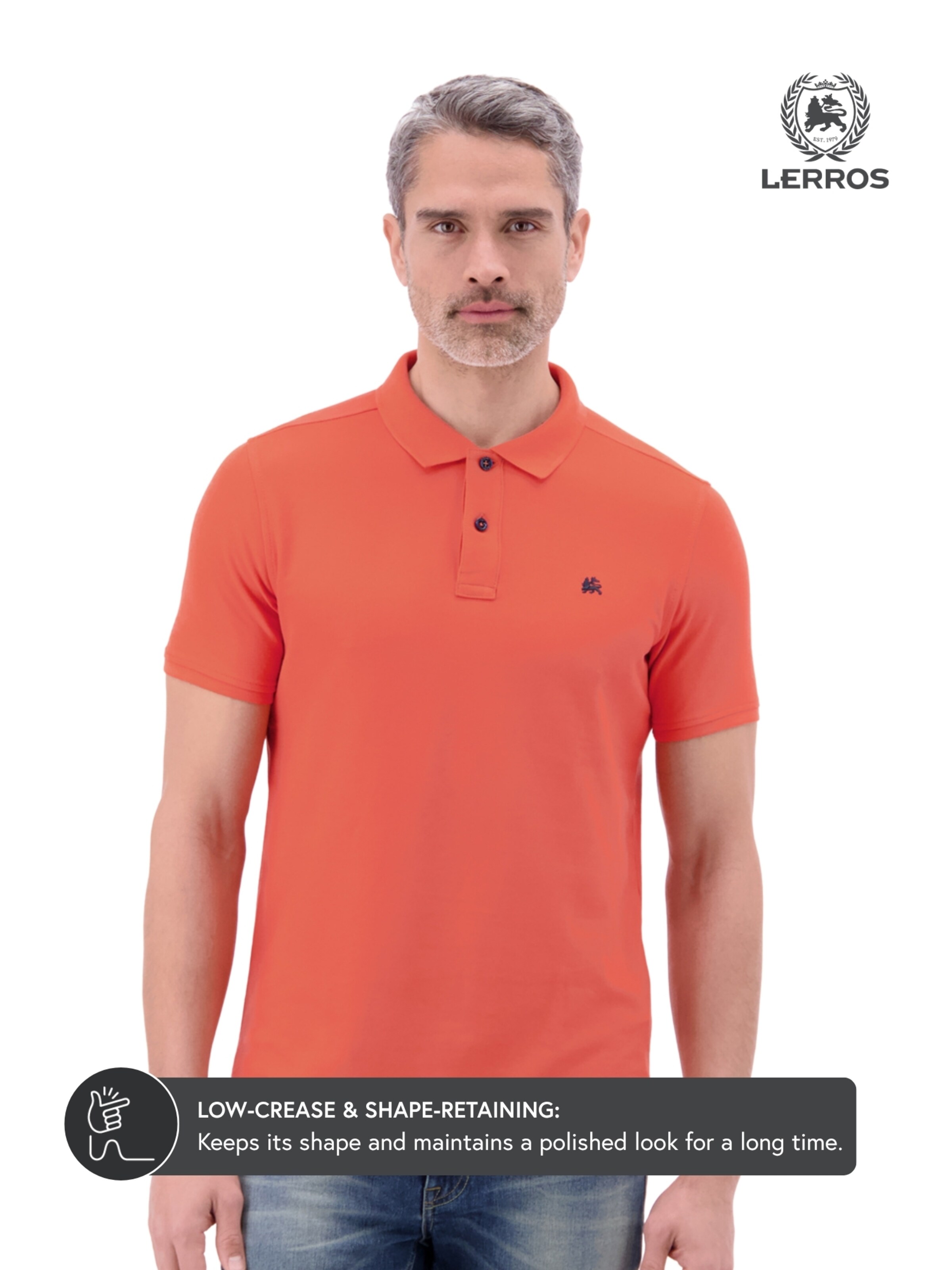 LERROS Shirt in Red