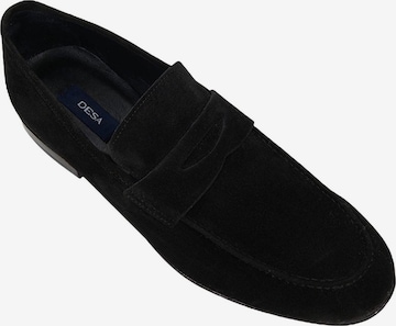 Desa Classic Flats 'Beleg' in Black: front