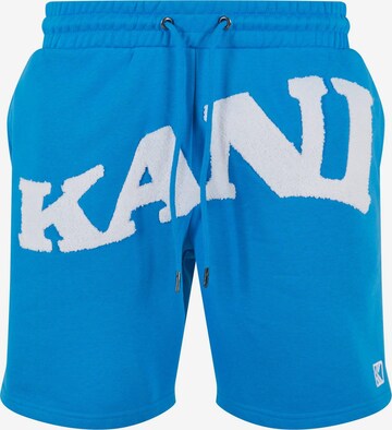 Karl Kani Loose fit Pants in Blue: front