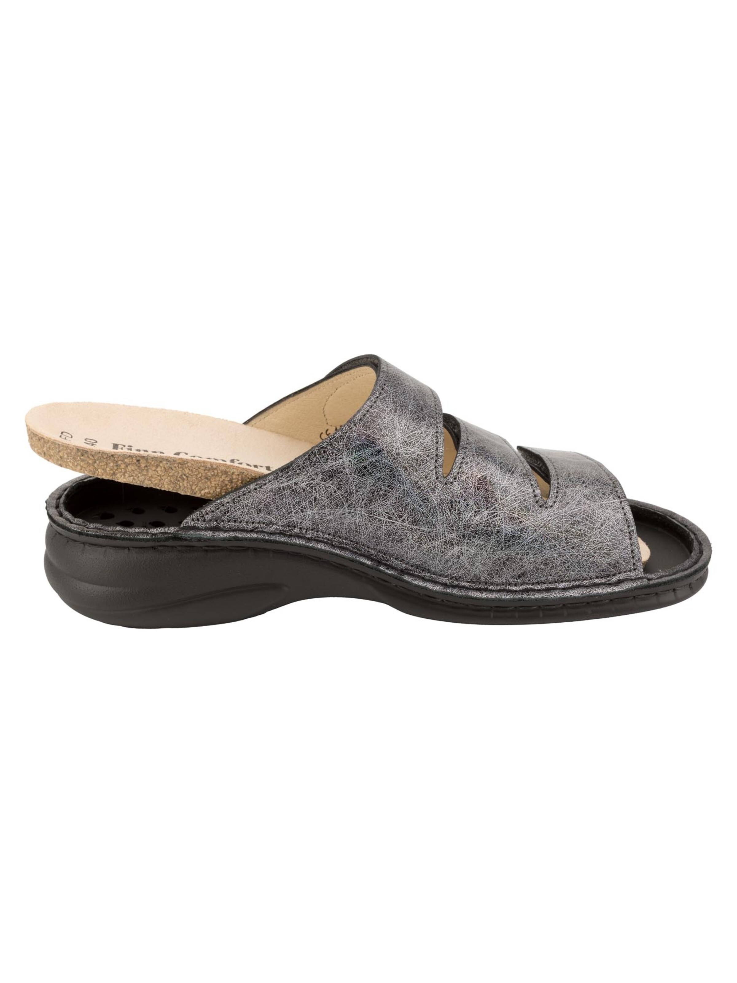 Finn Comfort Pantolette 'Hellas'‌‌‌‌‌‌ in Grau