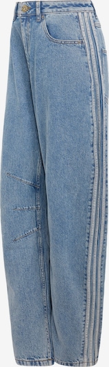 ADIDAS ORIGINALS Traperice 'HIGH RISE BARREL LEG DENIM' veličine 24/30 u plavi traper / svijetlosiva, Pregled proizvoda