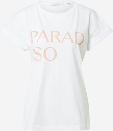 T-shirt Rich & Royal en blanc : devant