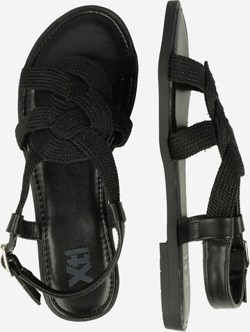 Xti Strap Sandals in Black