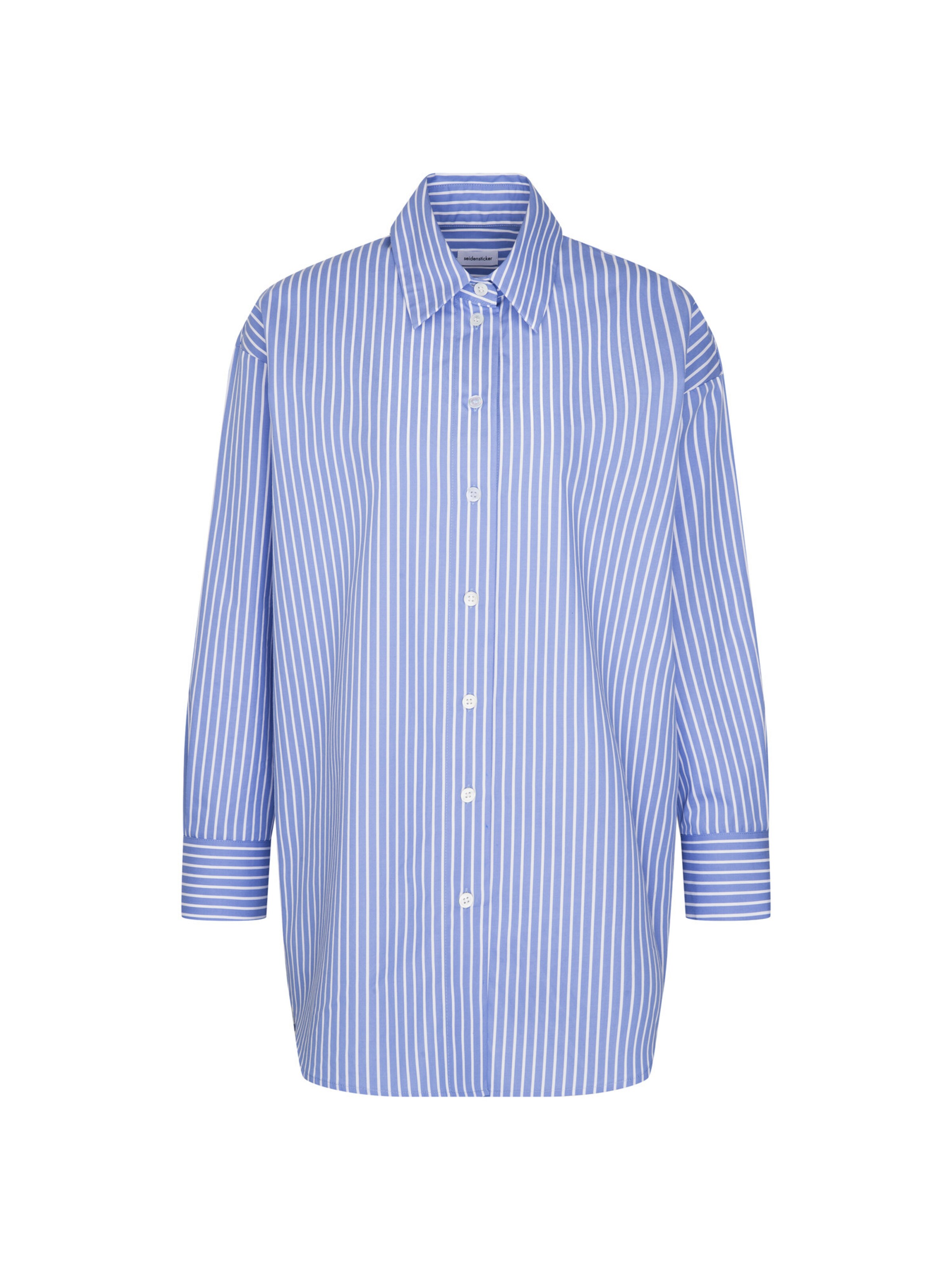 SEIDENSTICKER Bluse in Blau: Vorderseite