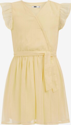 WE Fashion Šaty - Žltá: predná strana