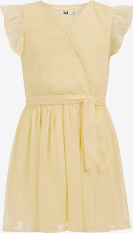 WE Fashion Φόρεμα σε κίτρινο: μπροστά