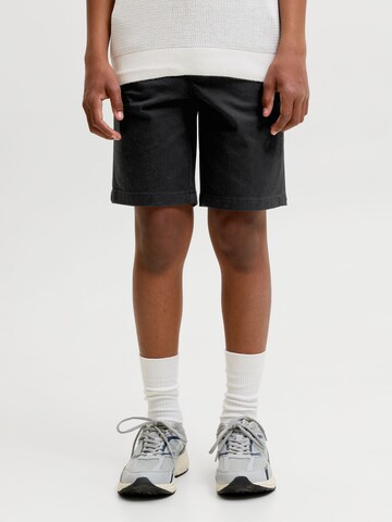 Coupe slim Pantalon Jack & Jones Junior en noir : devant