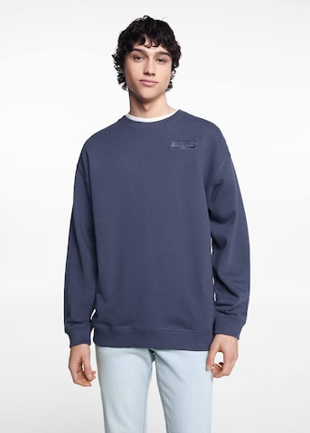 MANGO TEEN Sweatshirt 'Yatch' in Blue: front