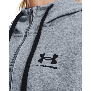 UNDER ARMOUR Sportovní mikina 'Rival' – šedá