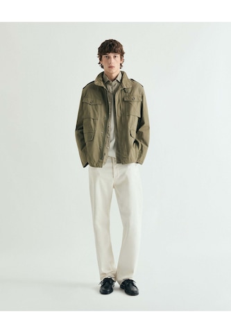 Scalpers Between-season jacket in Green: front