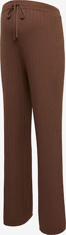 Vero Moda Maternity Свободный крой Штаны 'VMMWillow' в Коричневый: спереди