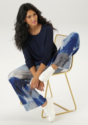 Aniston SELECTED Wide leg Pants in Blue
