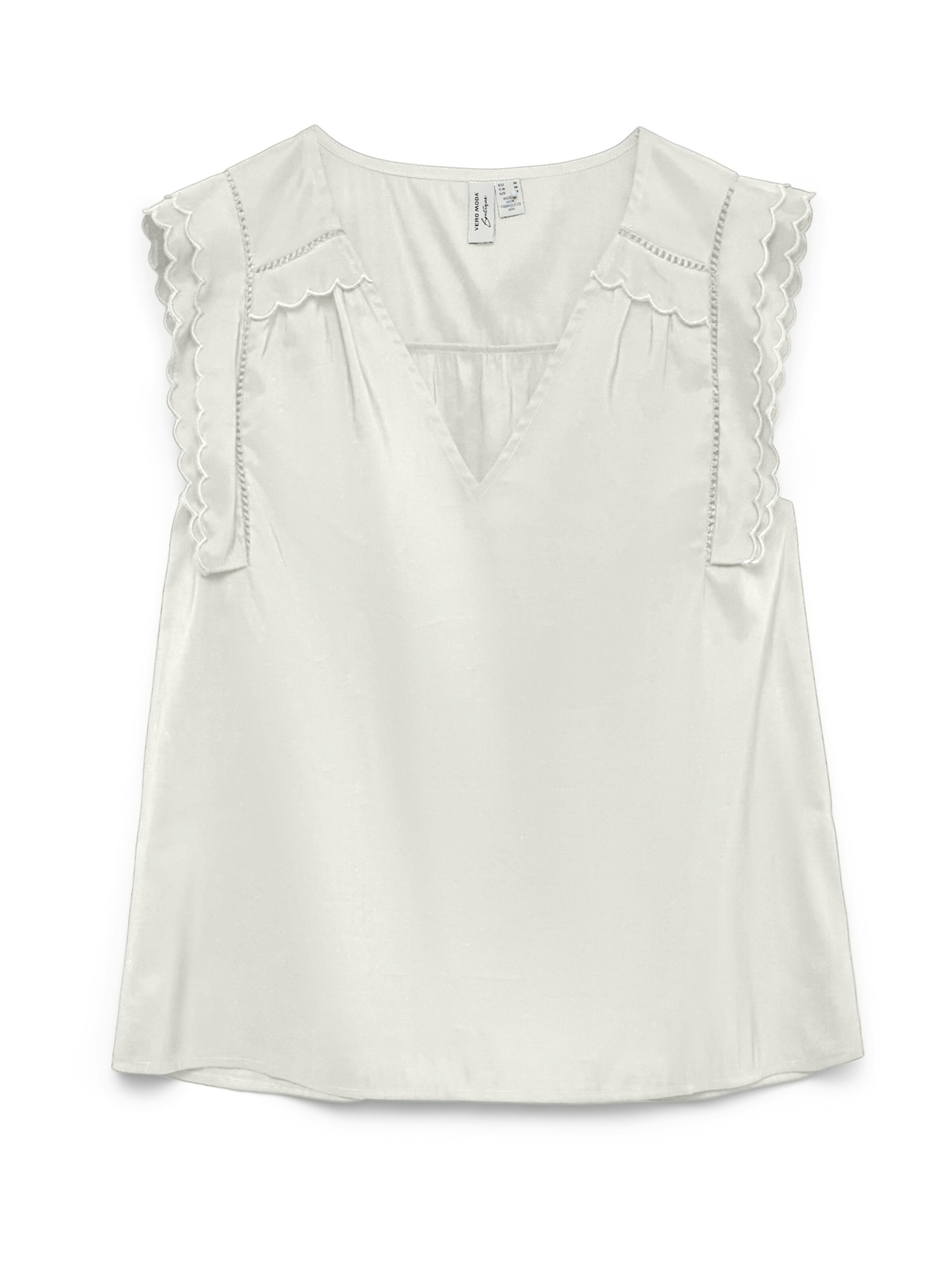 VERO MODA Блузка 'VMJENESIS' в Белый: спереди