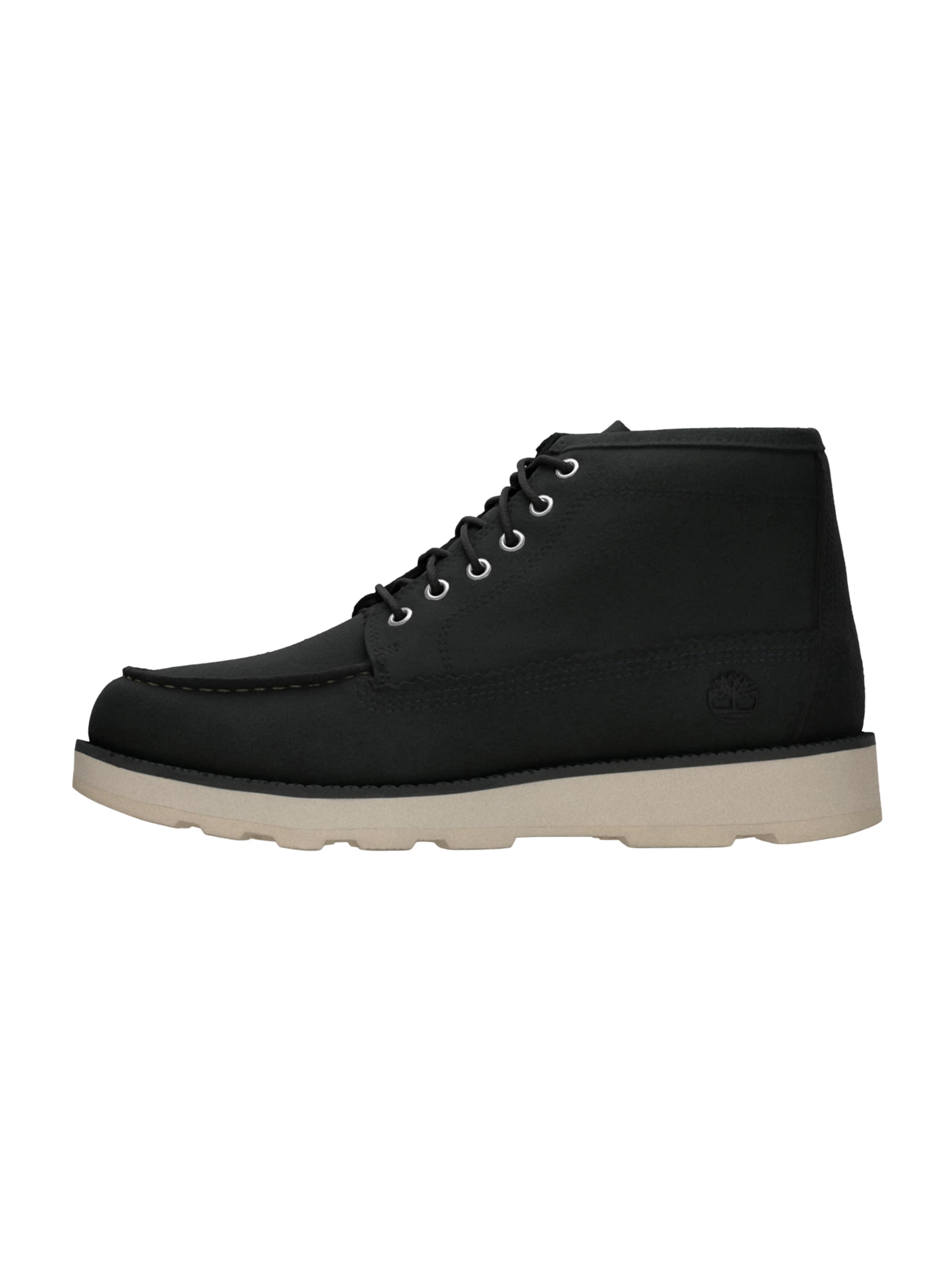 TIMBERLAND Боти с връзки 'Britton Mills' в черно: отпред