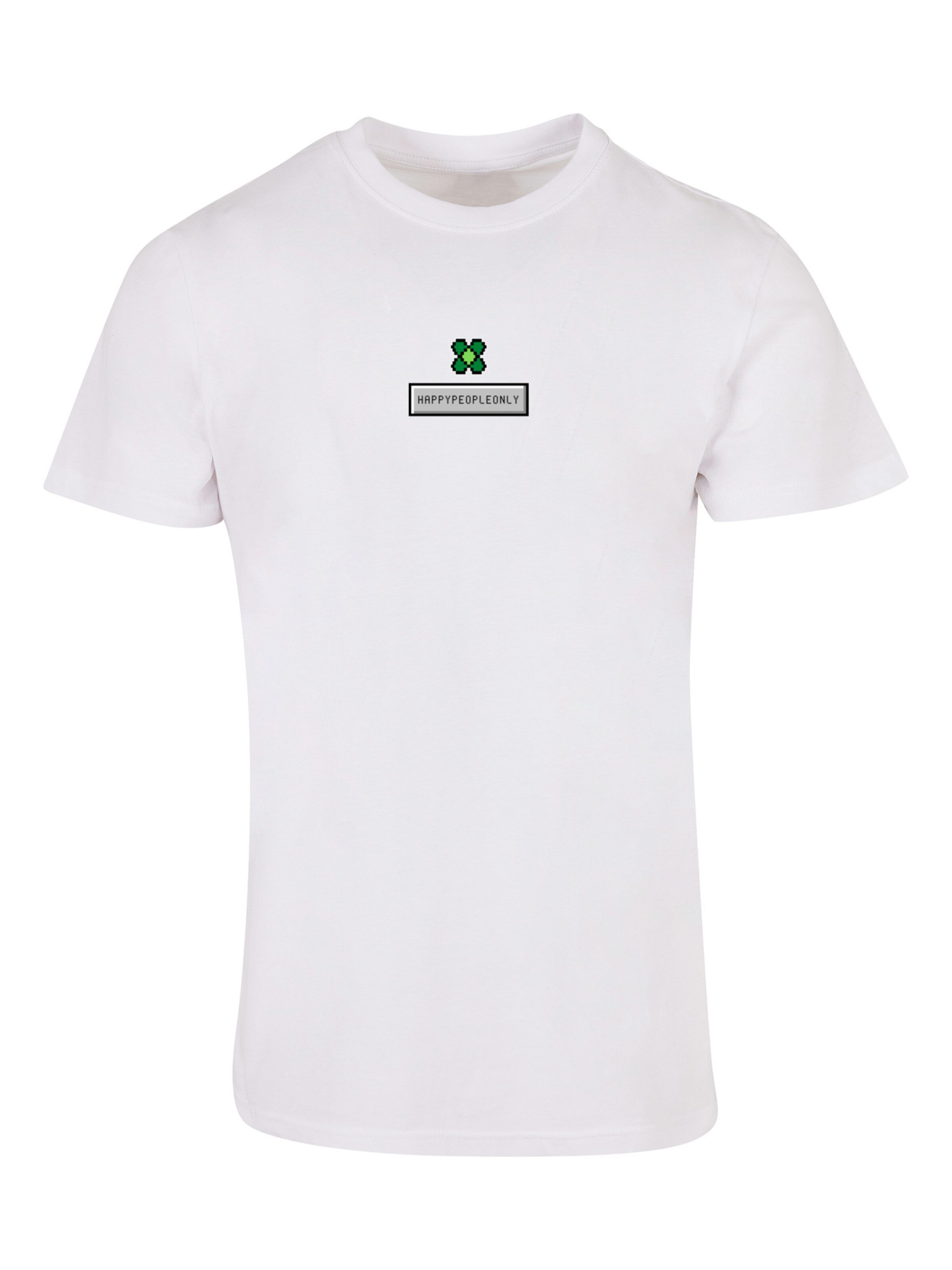 T-Shirt F4NT4STIC en blanc : devant