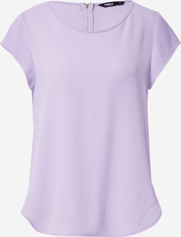 ONLY - Blusa 'Vic' en lila: frente