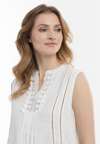 Usha Blouse in White