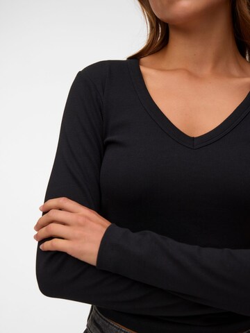 VERO MODA Shirt 'VMCHLOE' in Zwart