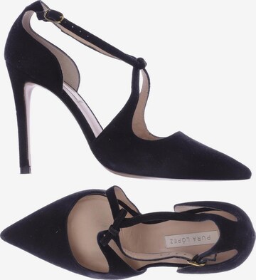 PURA LOPEZ Pumps 36 in Schwarz: predná strana