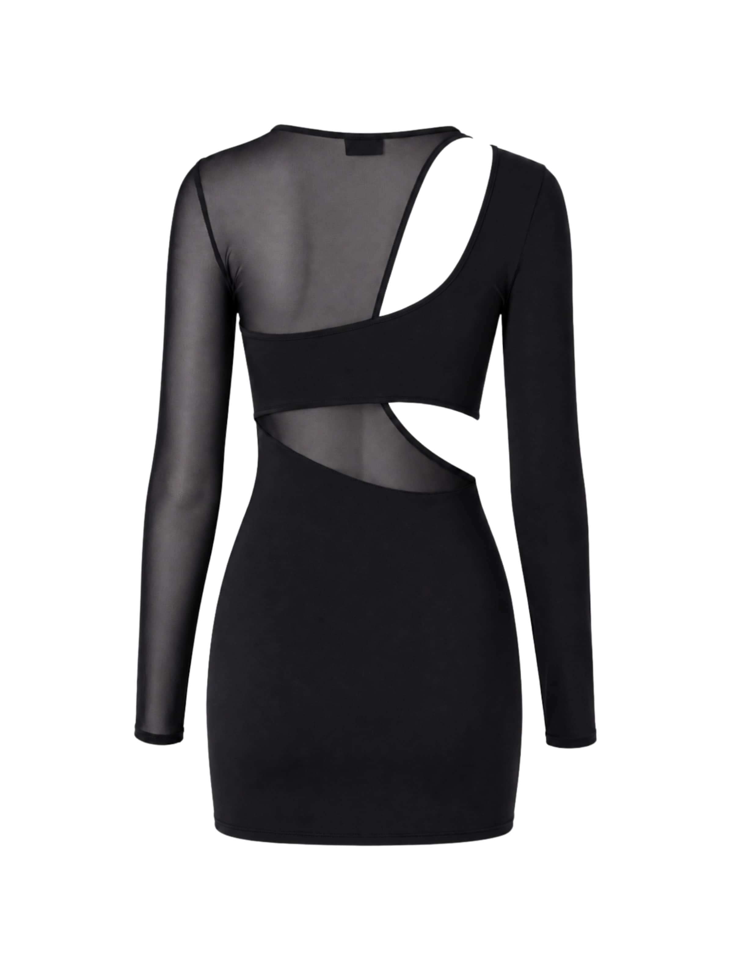 OW Collection Cocktailjurk in Zwart