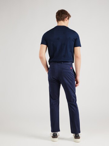 HUGO Slimfit Chinobyxa 'David251D' i blå