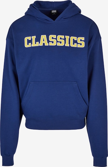 Urban Classics Sweatshirt in de kleur Donkerblauw / Geel / Wit, Productweergave