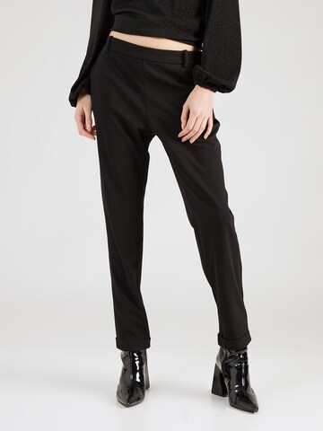 VERO MODA Regular Broek 'Sara' in Zwart: voorkant