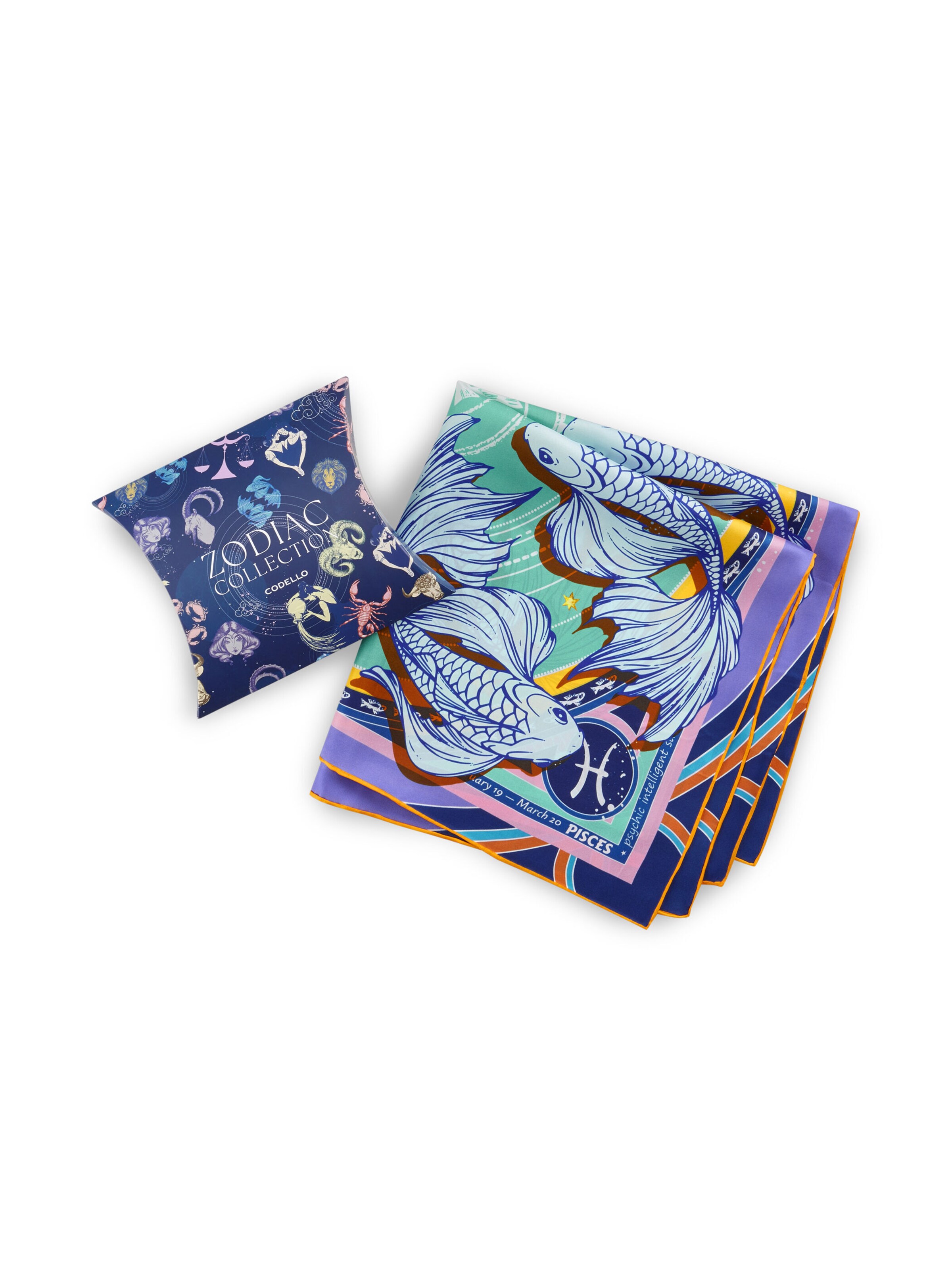 CODELLO Wrap 'Sternzeichen Fische' in Green