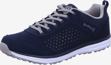 Brütting Athletic Lace-Up Shoes in Blue: front