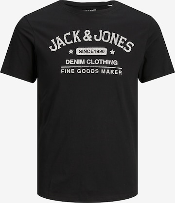 Tricou de la JACK & JONES pe negru: față