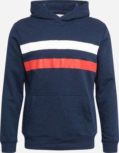 GAP Sweatshirt in de kleur Navy / Rood / Wit, Productweergave