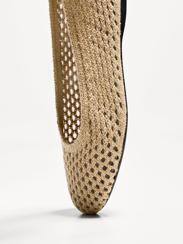 Ballerines Bershka en beige