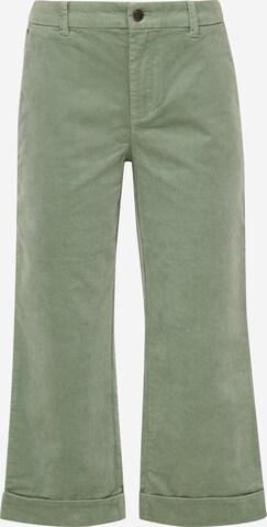 s.Oliver Trousers in Green: front