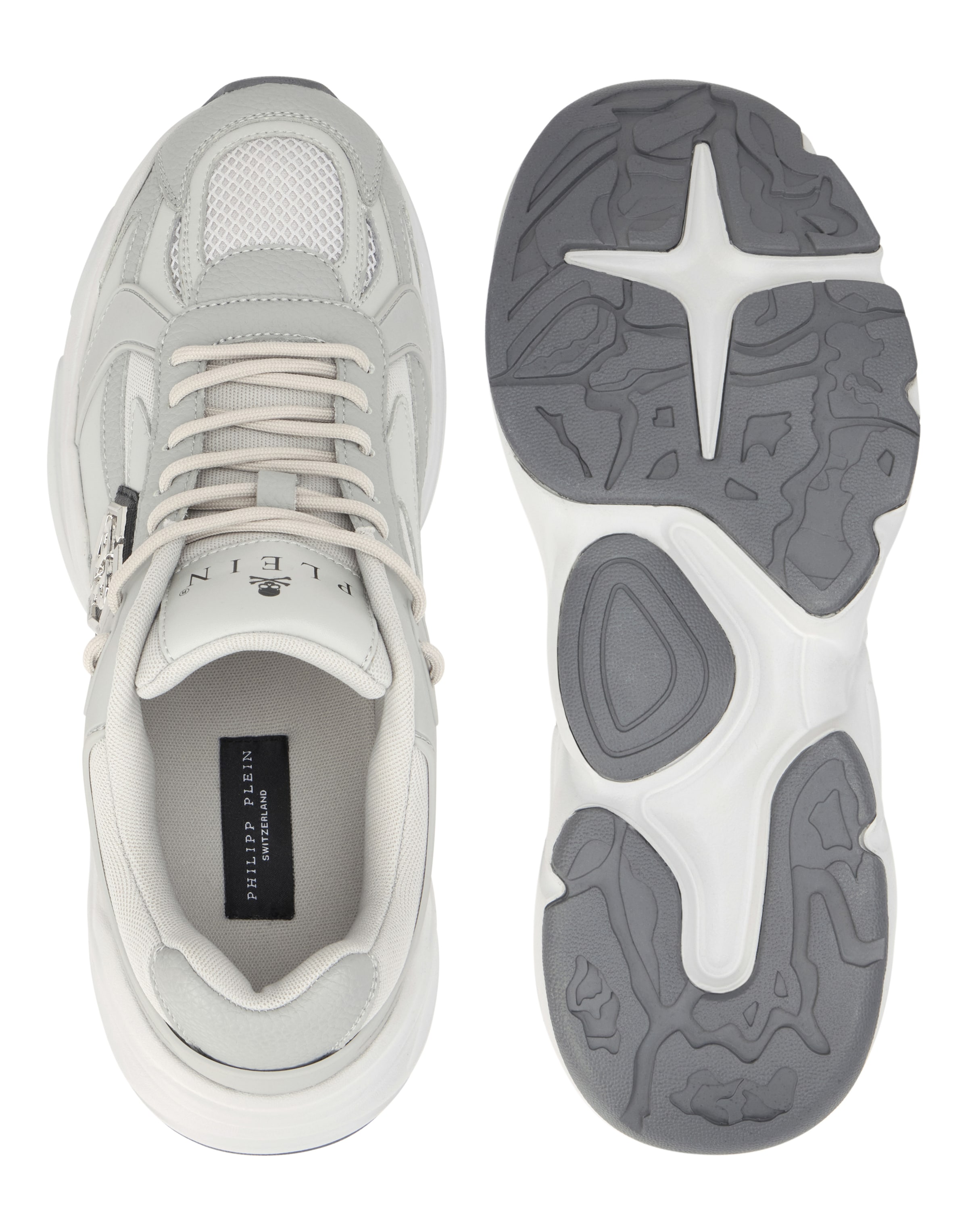 Philipp Plein Sneakers laag in Grijs