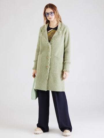 Cappotto in maglia 'Catena' di RINO & PELLE in verde