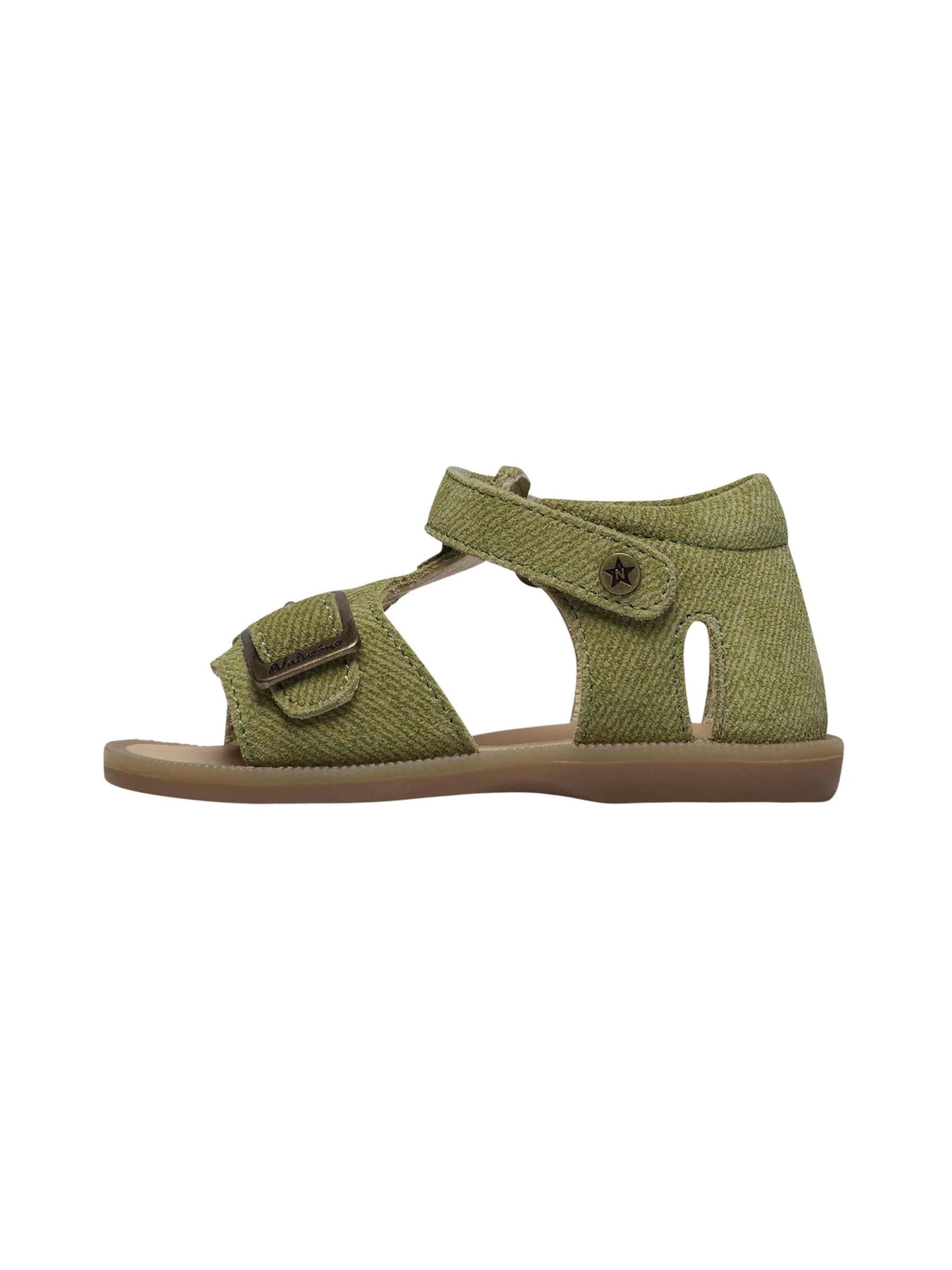 Chaussures ouvertes 'QUARZO' NATURINO en vert
