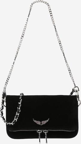 Zadig & Voltaire Skuldertaske 'ROCK NANO' i sort: forside