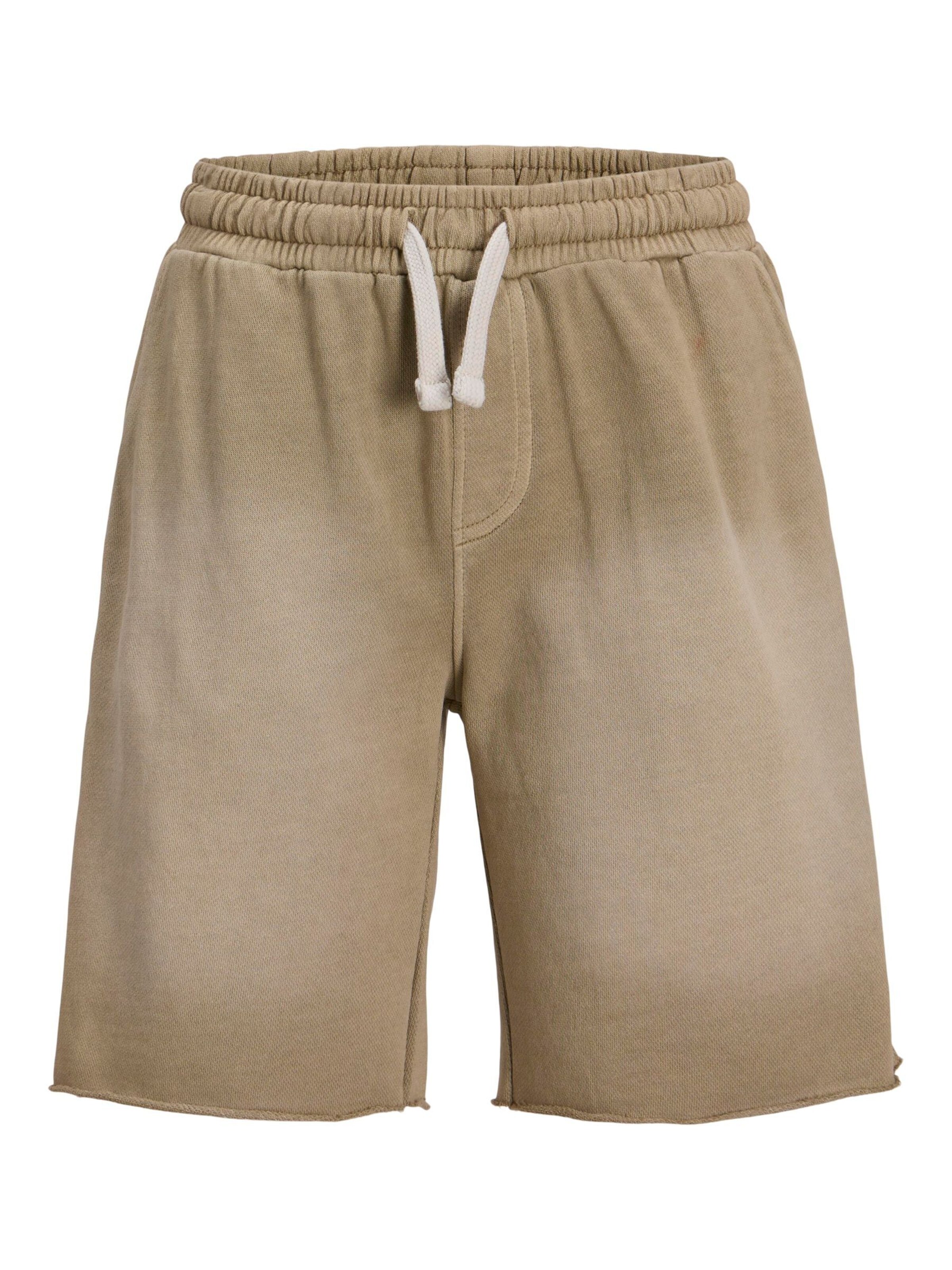 Regular Pantalon Jack & Jones Junior en beige : devant