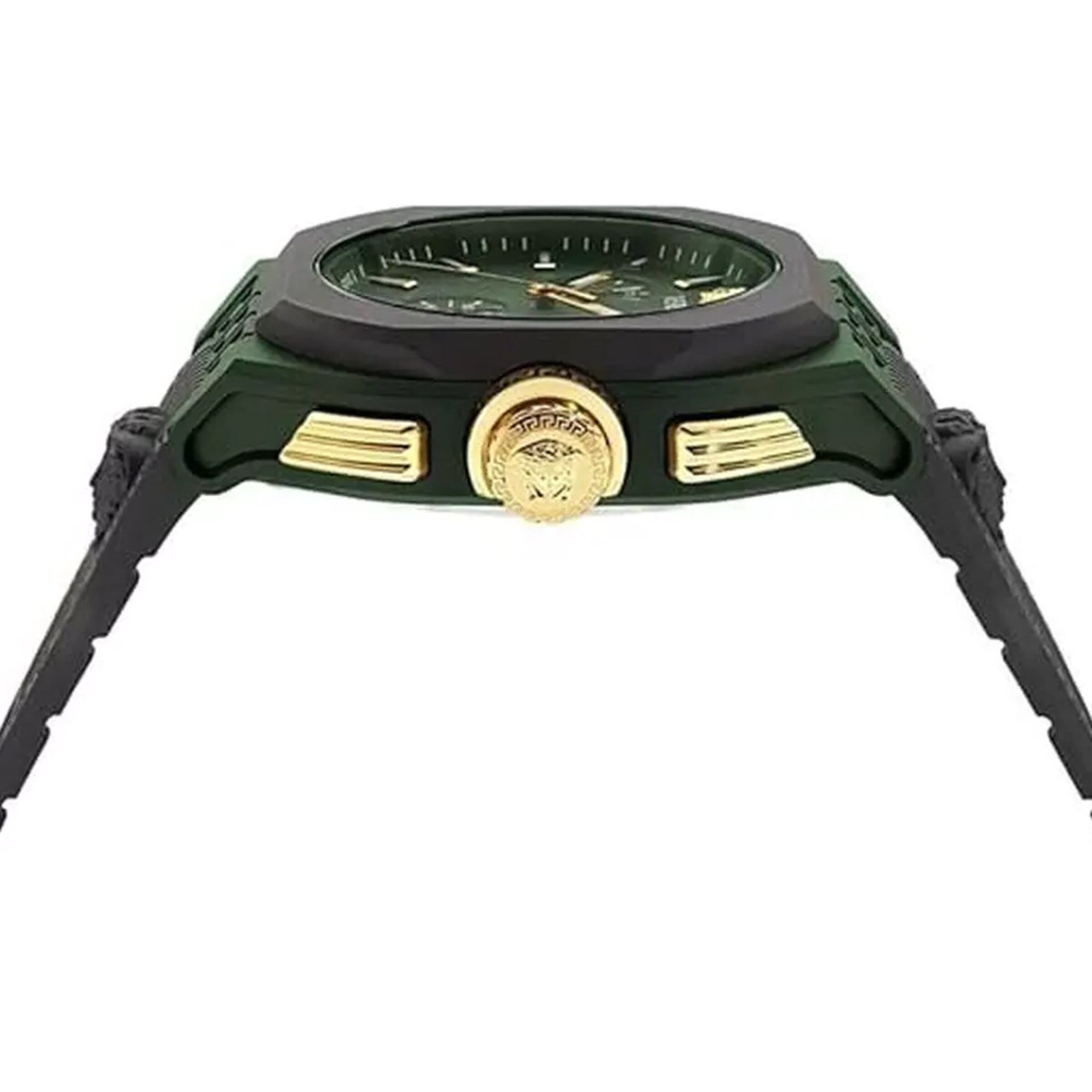 VERSACE Analoog horloge 'VE9L00625' in Groen
