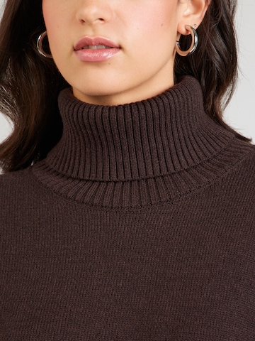 Robes en maille MORE & MORE en marron