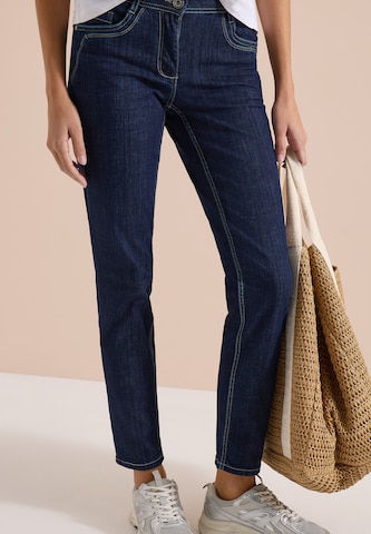 CECIL Regular Jeans in Blue: front