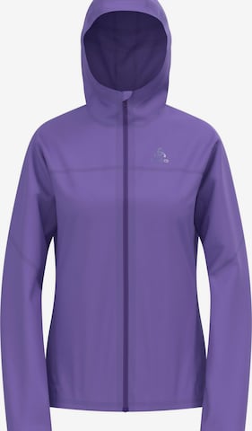 Veste de sport 'X-ALP WATERPROOF' ODLO en violet : devant