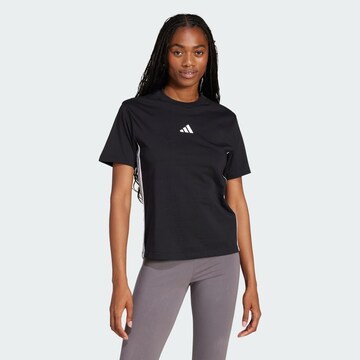 ADIDAS SPORTSWEAR Performance shirt 'Essentials' in Black: front