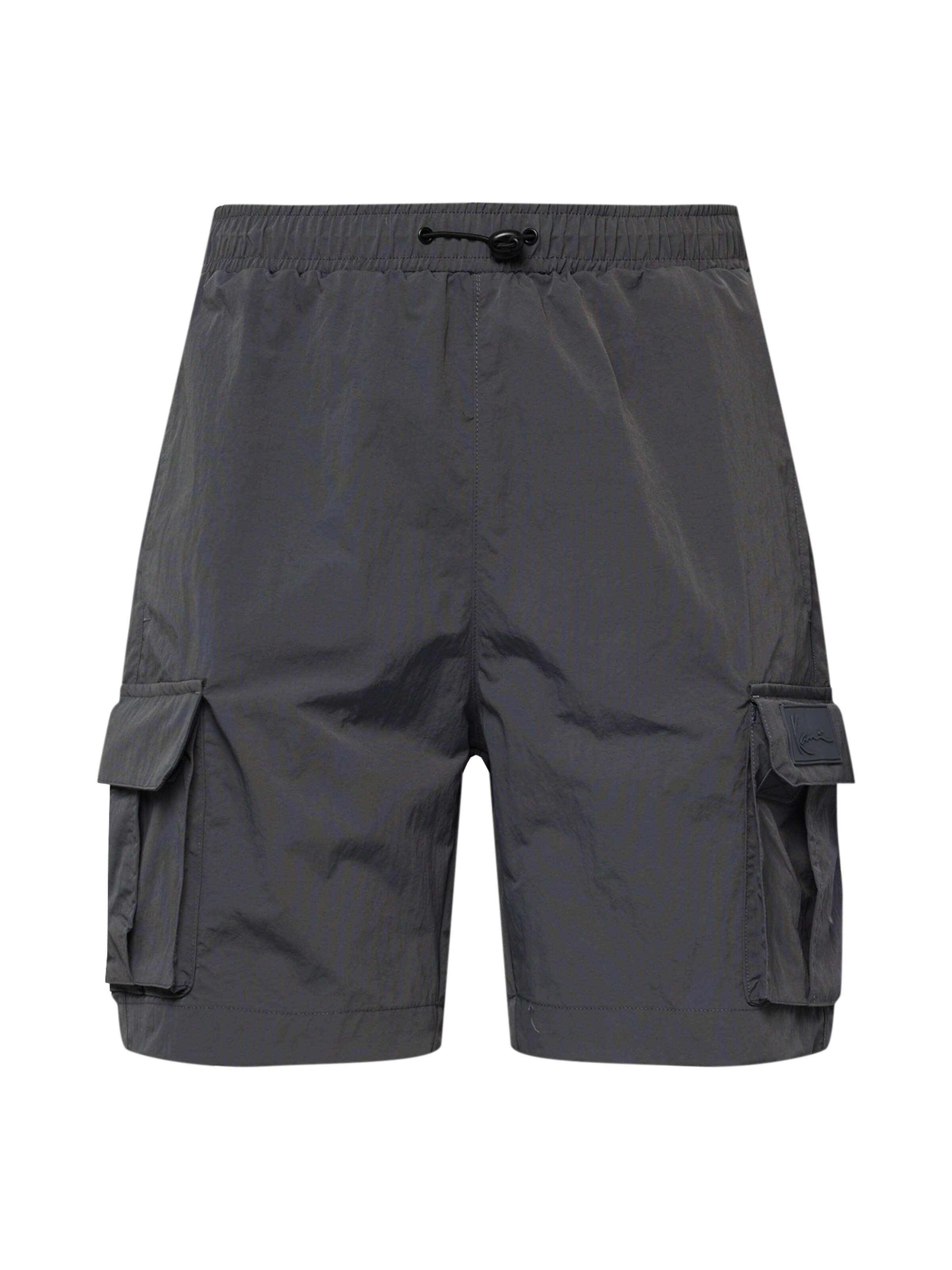 Regular Pantalon cargo Karl Kani en gris : devant