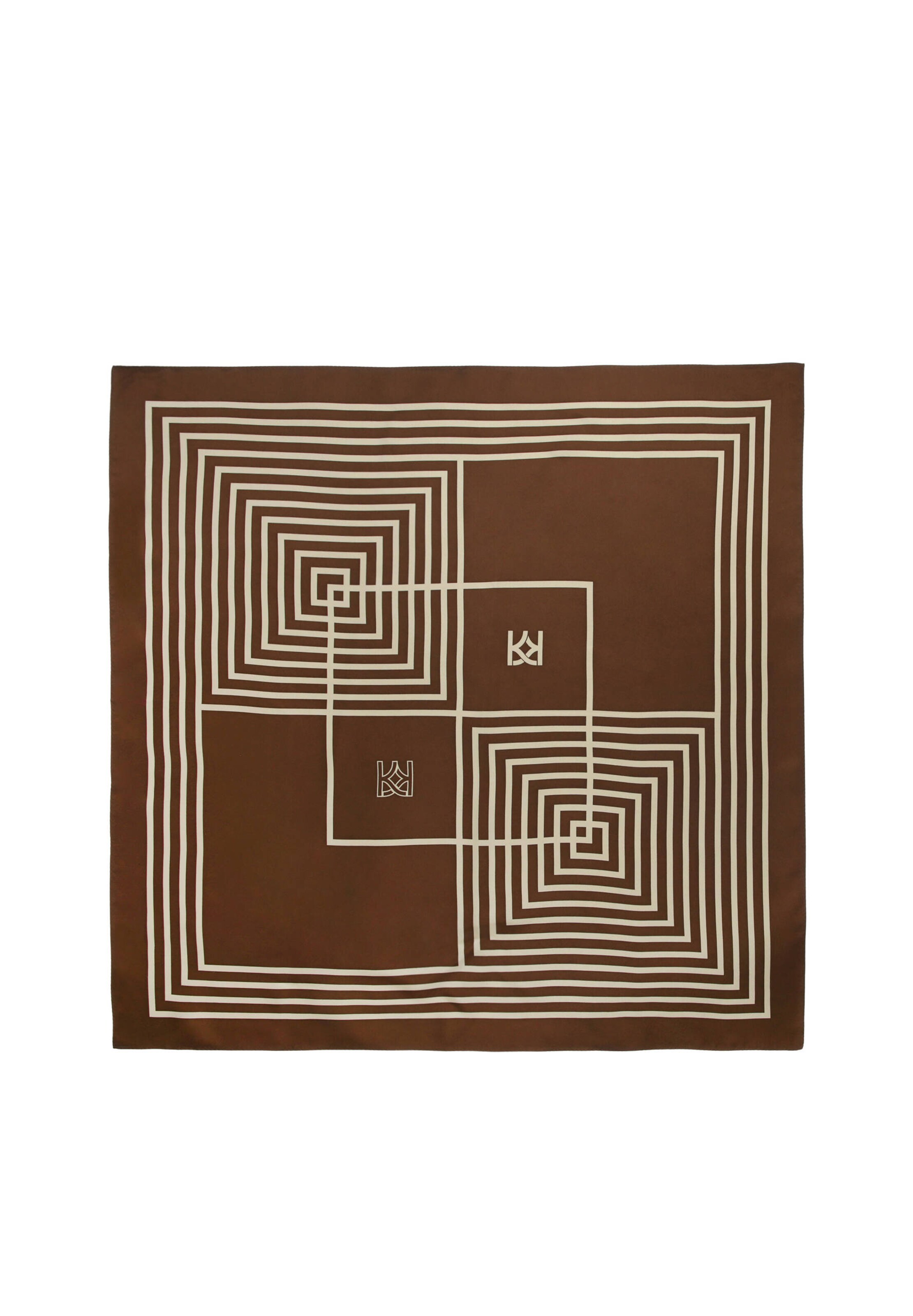 Foulard di Kazar in marrone