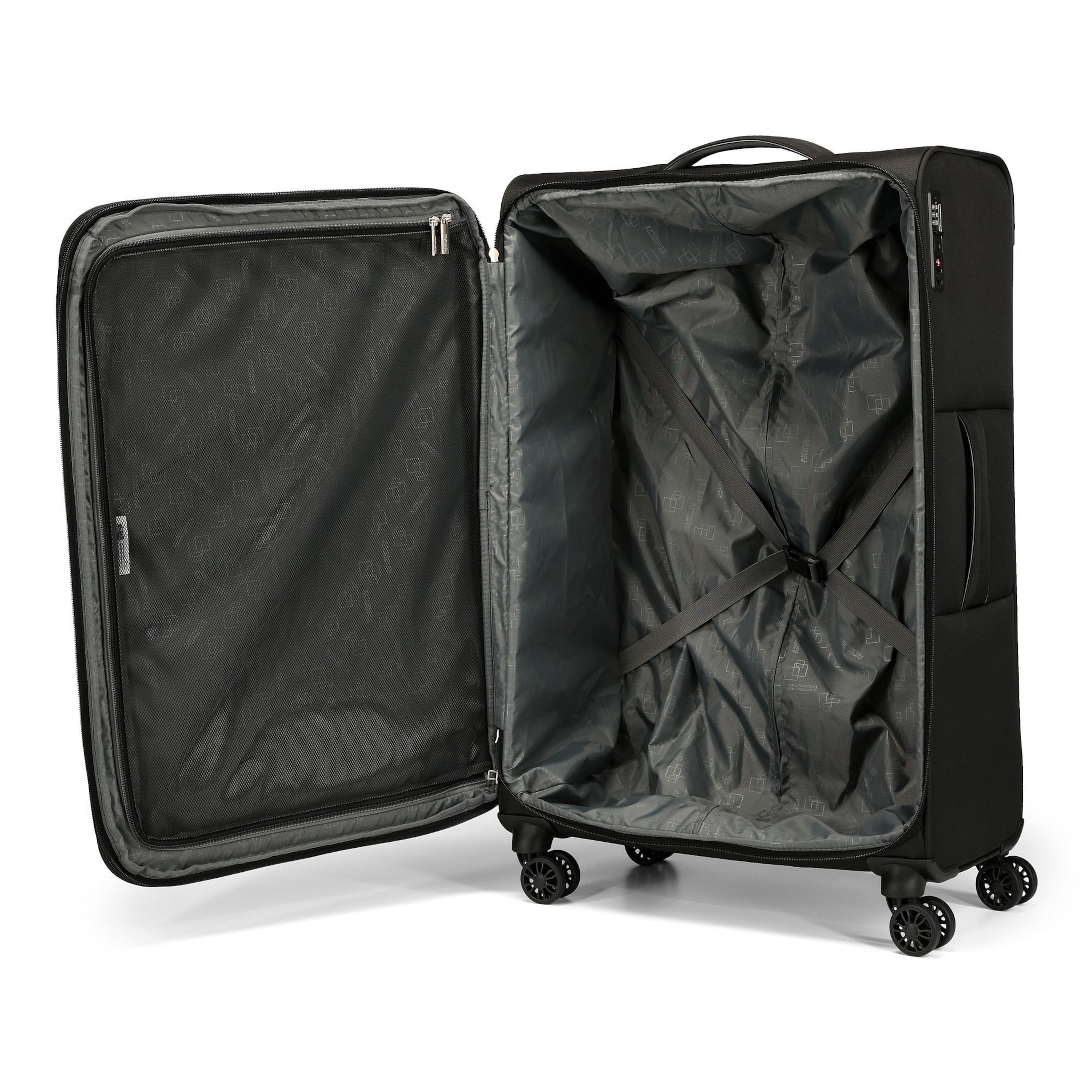 American Tourister Trolley in Black
