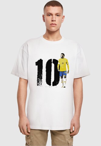 T-Shirt 'Player 5' Merchcode en blanc : devant