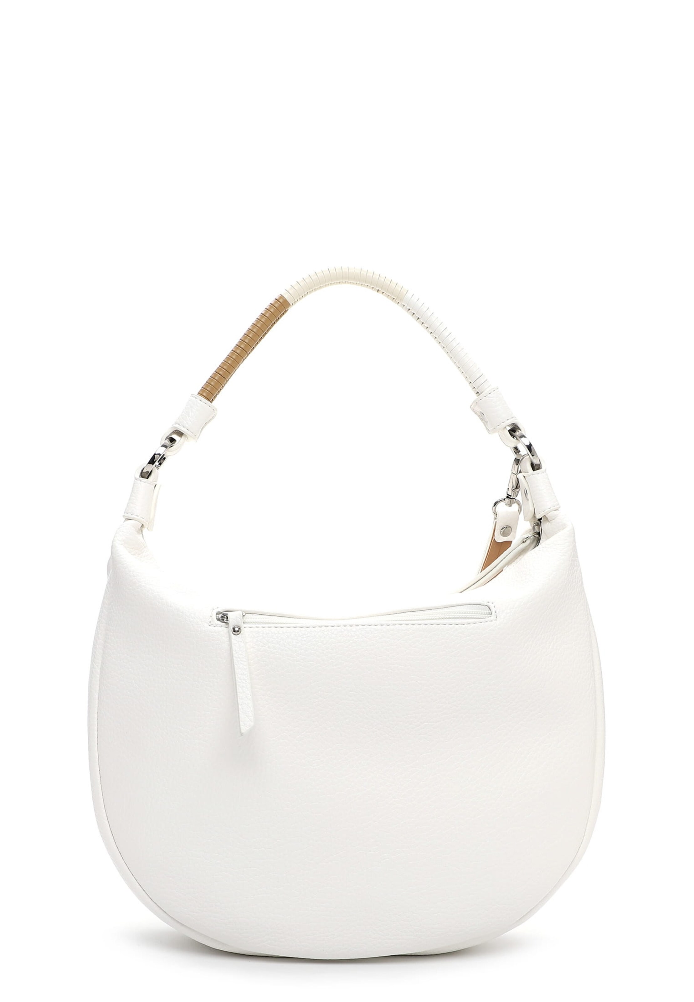 Borsa a spalla 'Jeanine' di Emily & Noah in bianco