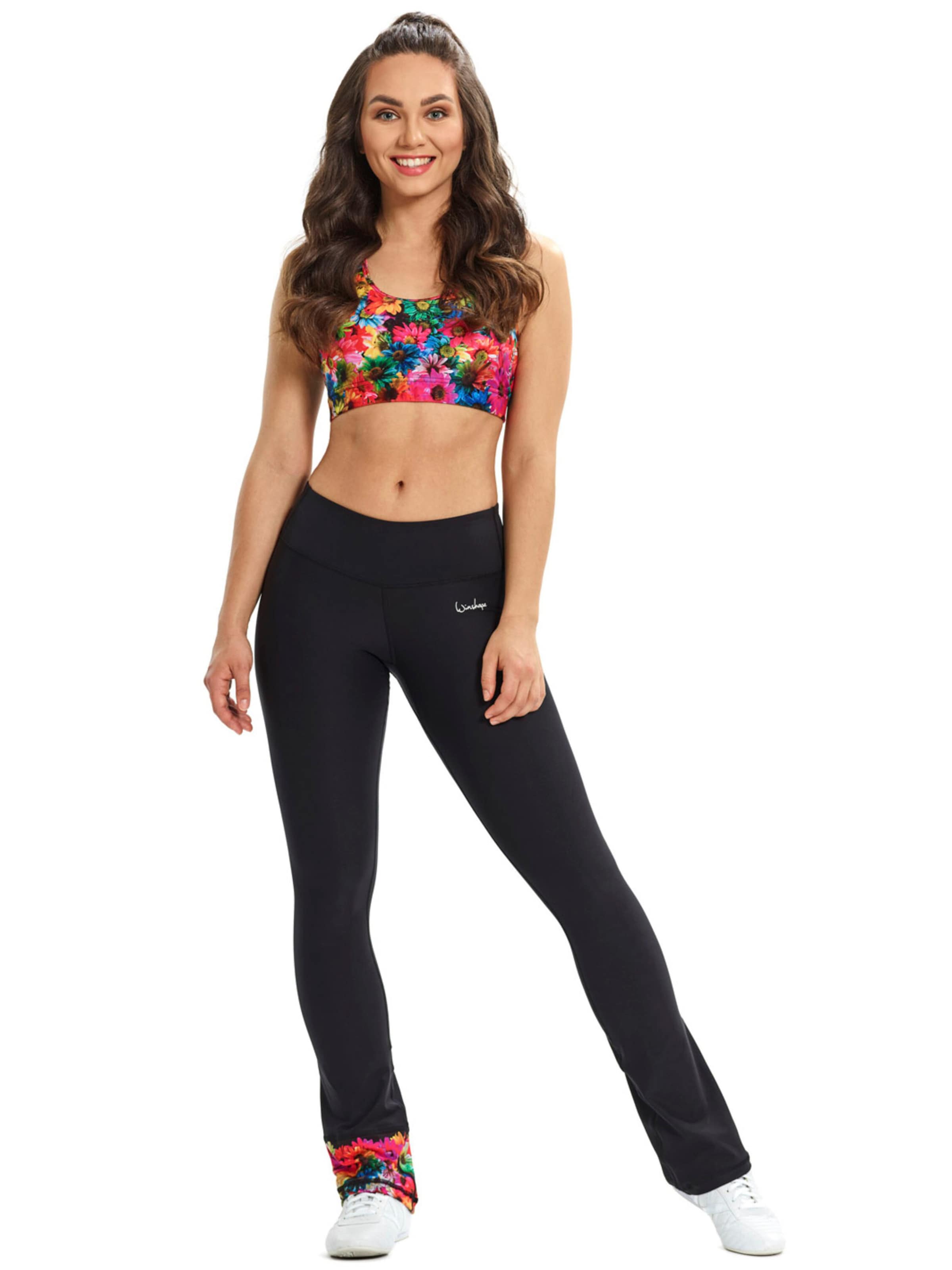 Winshape - Bootcut Pantalón deportivo 'BCL106' en negro