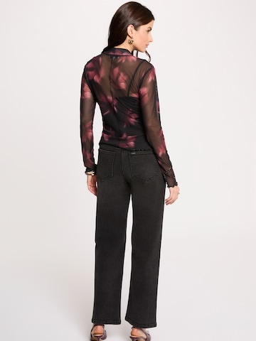 Morgan Shirt '261-TALEXI' in Zwart